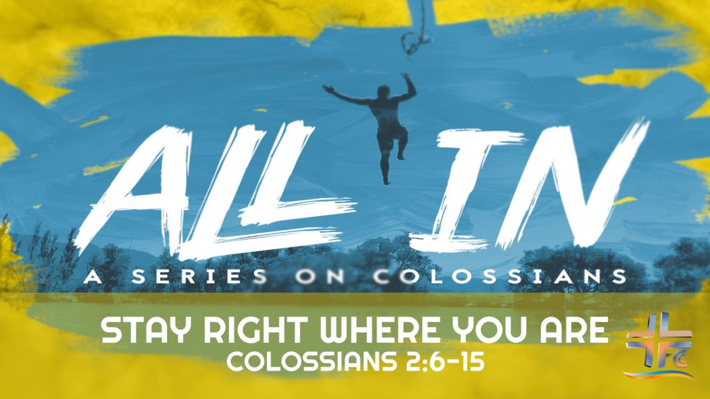 Stay right where you are!