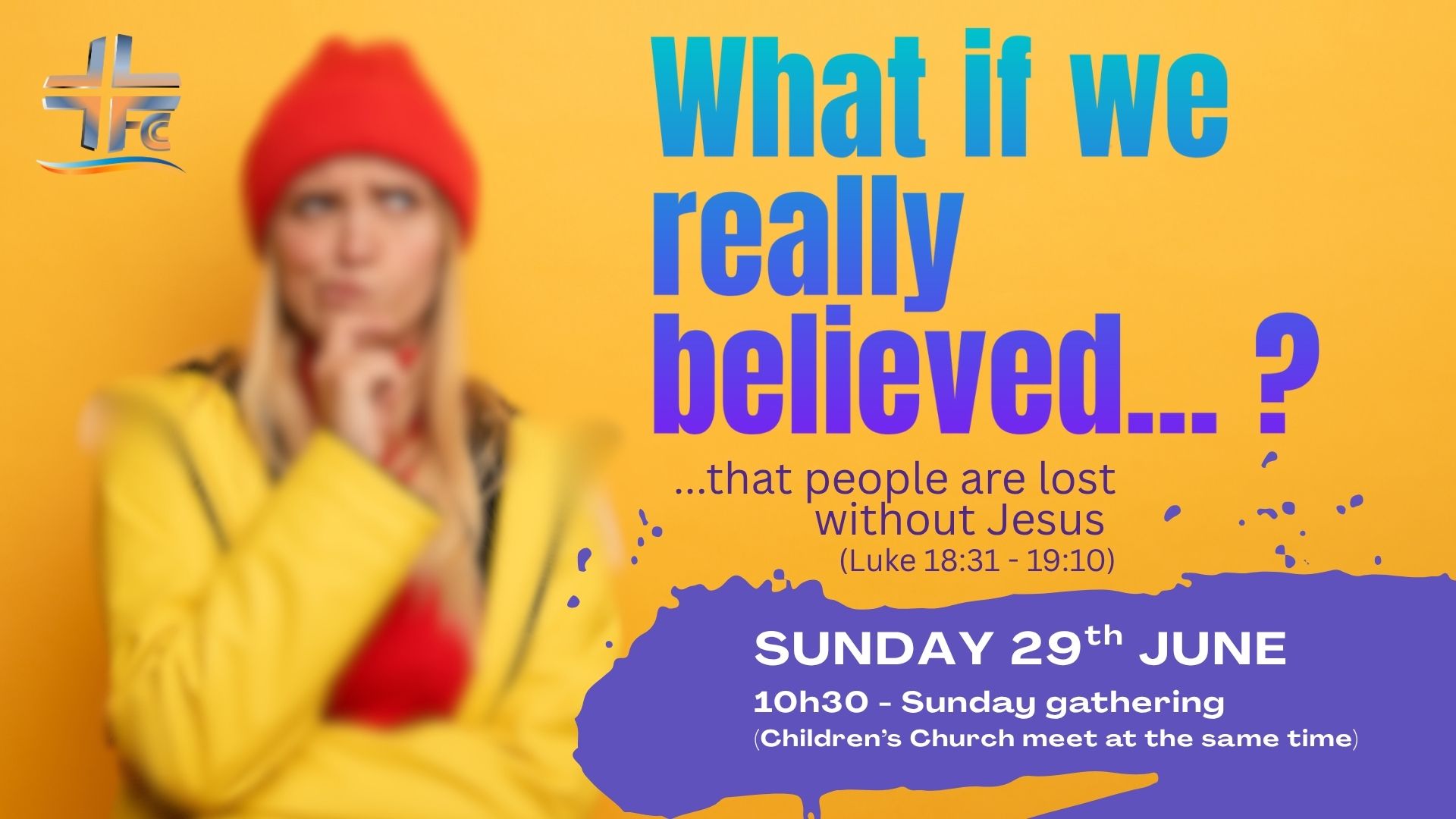 What if we really believed that people are lost without Jesus?