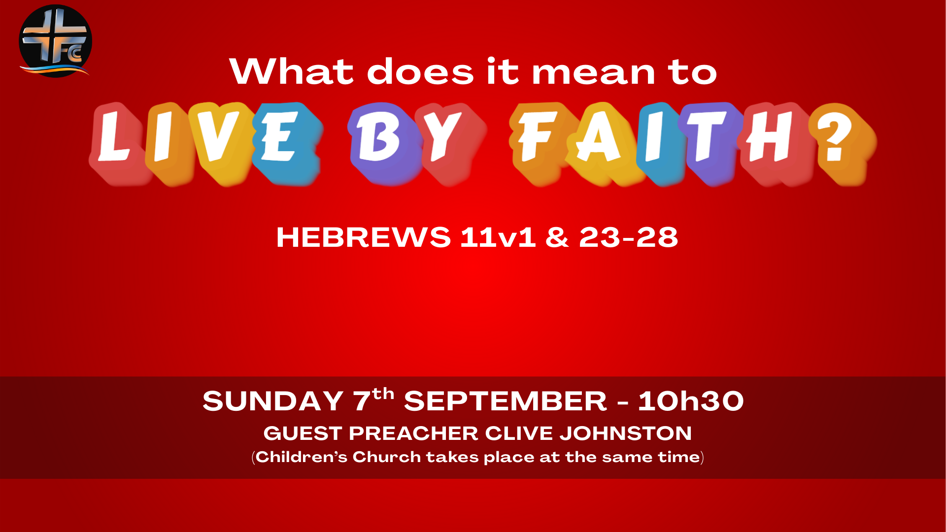 What does it mean to live by faith?